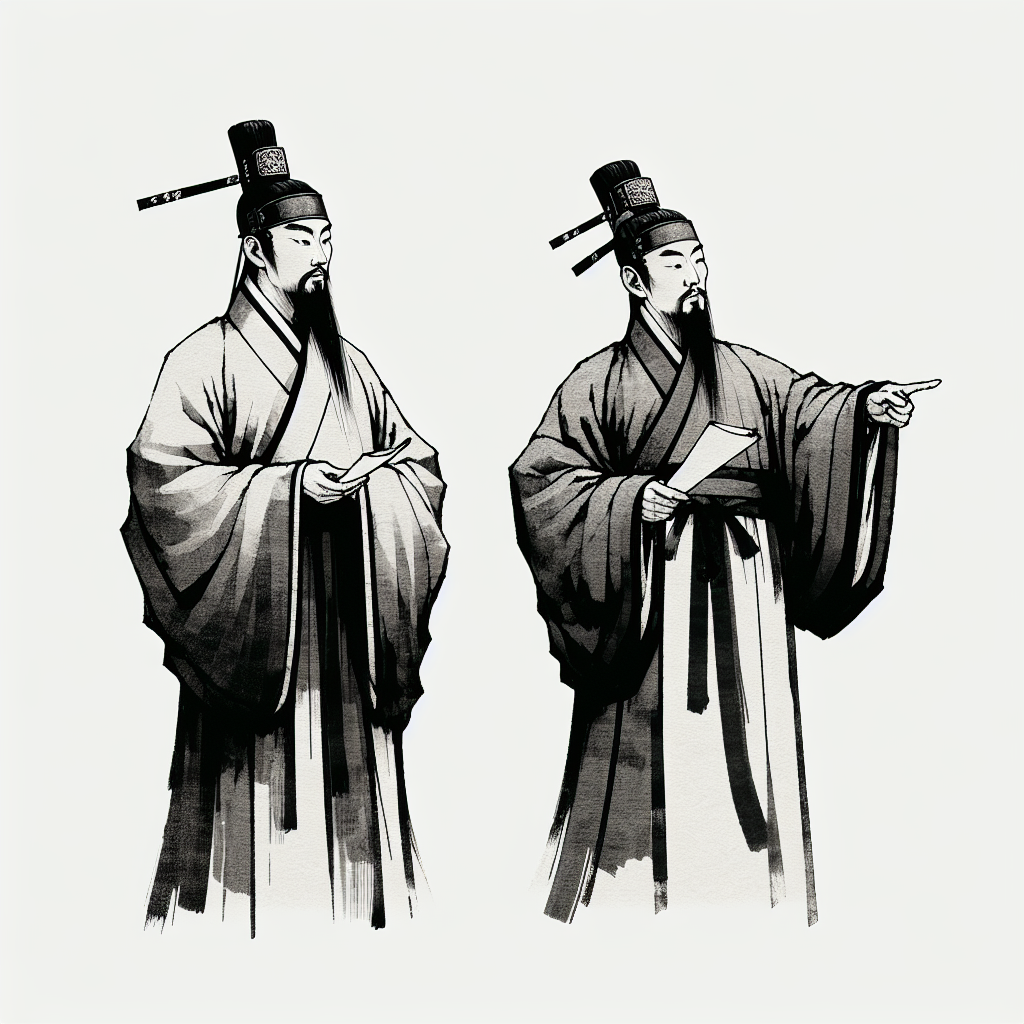 이성계와 정몽주의 대비